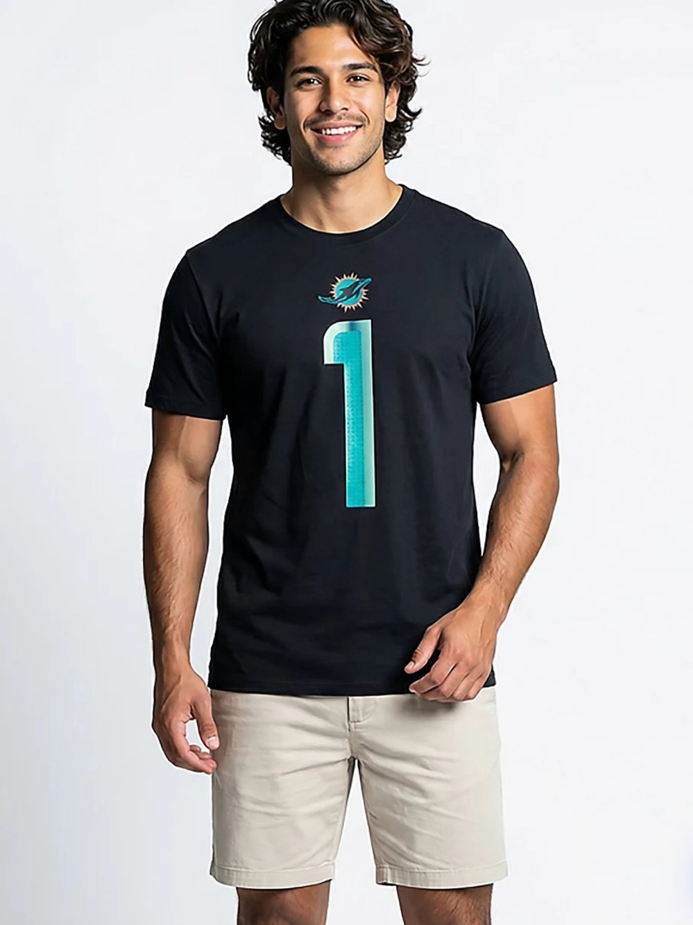 Nike Miami Dolphins Tagovailoa Rivalry Essential T-Shirt Sizes S M L or XXL 🆕